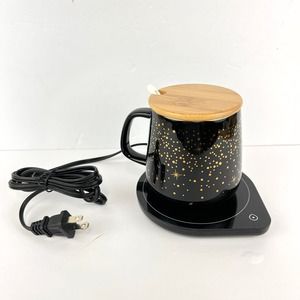 Coffee Tea Cup Warmer with Mug Set 15 oz